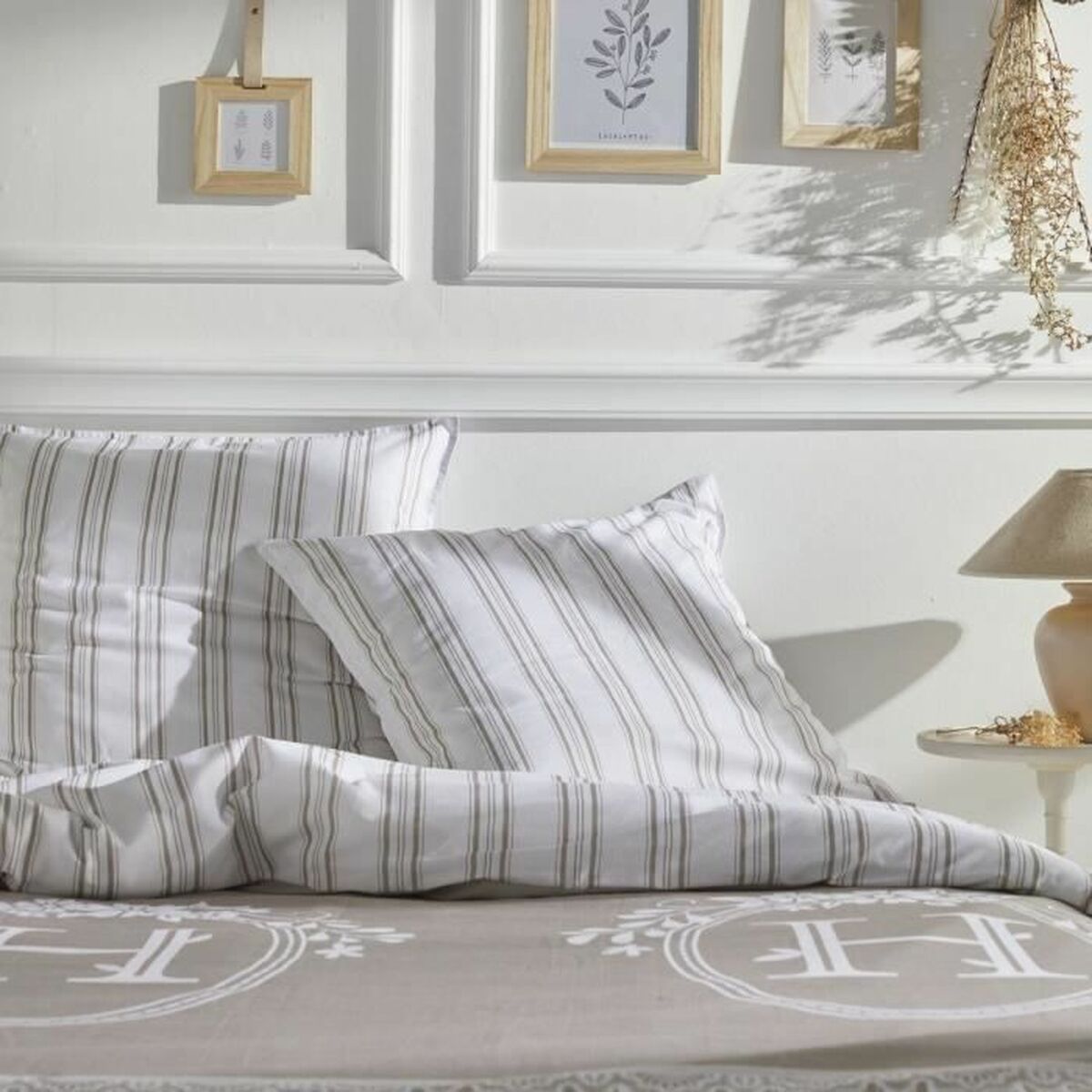 Parure de couette TODAY Berenice Beige 240 x 260 cm